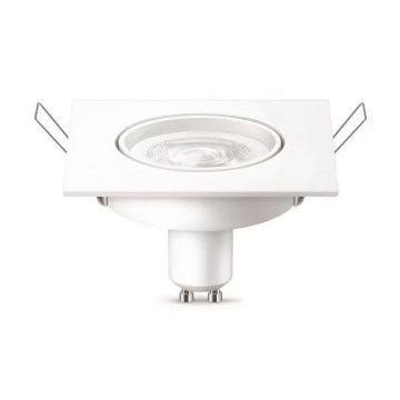 LED ugradna svetiljka Philips Pila 1xGU10/4,7W/230V 4000K