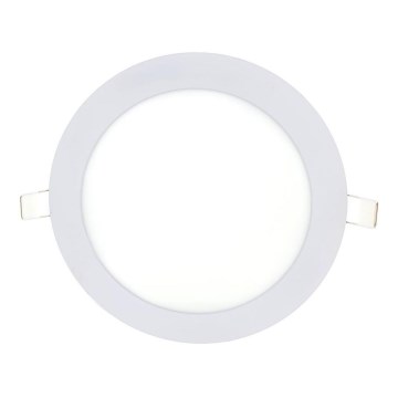 LED ugradna svetiljka QTEC LED/18W/230V 6500K prečnik 22 cm