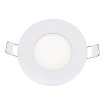 LED ugradna svetiljka QTEC LED/3W/230V 6500K prečnika 8,3 cm