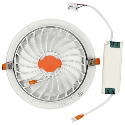 LED ugradna svetiljka sa SAMSUNG čipom, 10W, 230V, 6400K