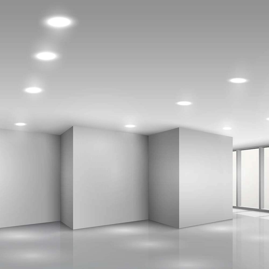 LED ugradna svetiljka SAMSUNG CHIP LED/3W/230V 6500K prečnik 9,5 cm bela