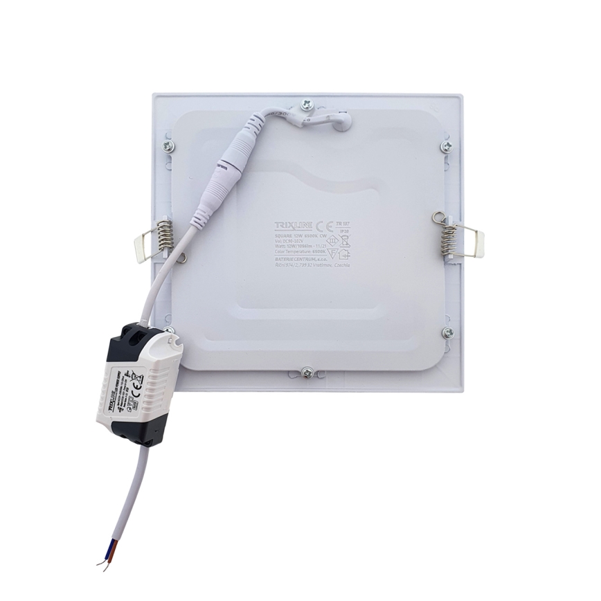 LED ugradna svetiljka SQUARE LED/12W/230V 6500K