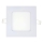 LED ugradna svetiljka SQUARE LED/6W/230V 4200K 11,8x11,8 cm bela