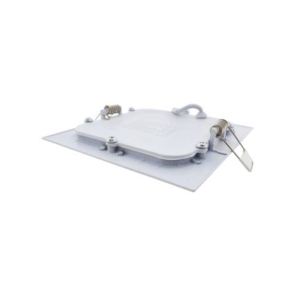 LED ugradna svetiljka SQUARE LED/6W/230V 4200K 11,8x11,8 cm bela