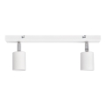 LED ugradna svetiljka TUNE 2xGU10/4,8W/230V bela