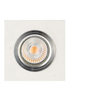 LED ugradna svetiljka VITAR 1xGU10/5W/230V CRI 90 beton