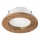 LED ugradna svetiljka WOODY SPOT LED/5,5W/230V 4000K orah prečnik 10 cm