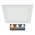 LED ugradna svetiljka za kupatilo LED/18W/230V 3000/4000/6000K IP44