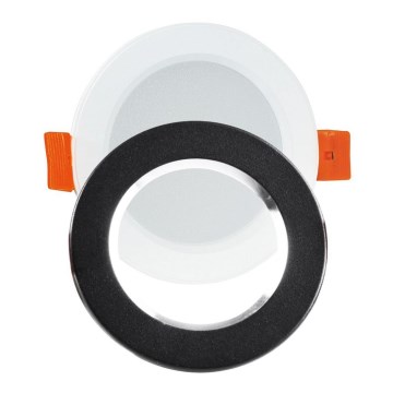 LED ugradna svetiljka ZOE LED/4,8W/230V crna