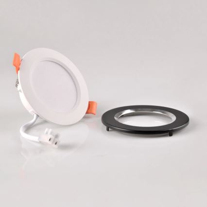 LED ugradna svetiljka ZOE LED/4,8W/230V crna