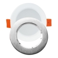 LED ugradna svetiljka ZOE LED/4,8W/230V srebrna