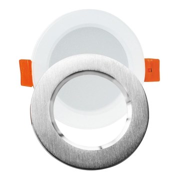 LED ugradna svetiljka ZOE LED/4,8W/230V srebrna