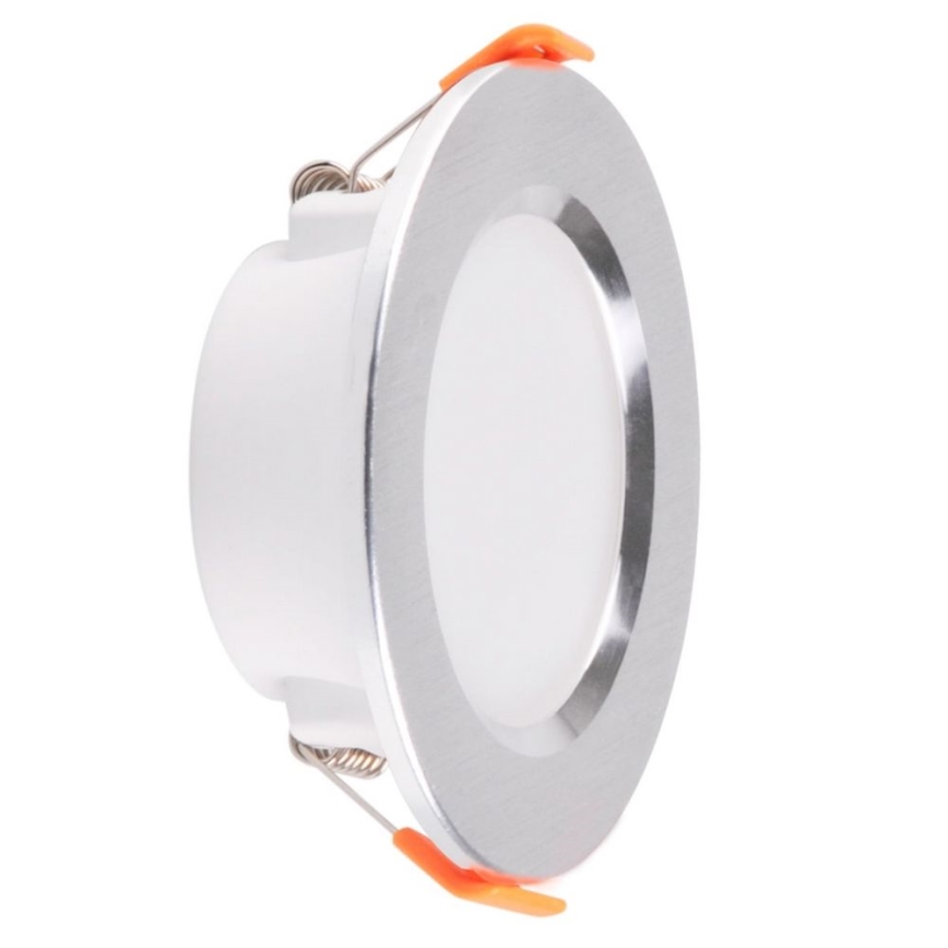 LED ugradna svetiljka ZOE LED/4,8W/230V srebrna