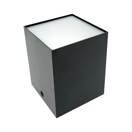 LED ugradni spot LED/5W/230V 3000/4000/6400K 7,5x7,5 cm crna