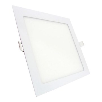 LED ugradno plafonsko svetlo QTEC LED/15W/230V 2700K 19x19 cm