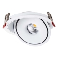 LED ugradno spot svetlo LED/12W/230V 3000/4000/6400K prečnik 12 cm bela