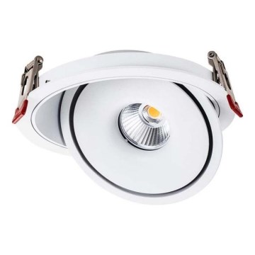 LED ugradno spot svetlo LED/12W/230V 3000/4000/6400K prečnik 12 cm bela
