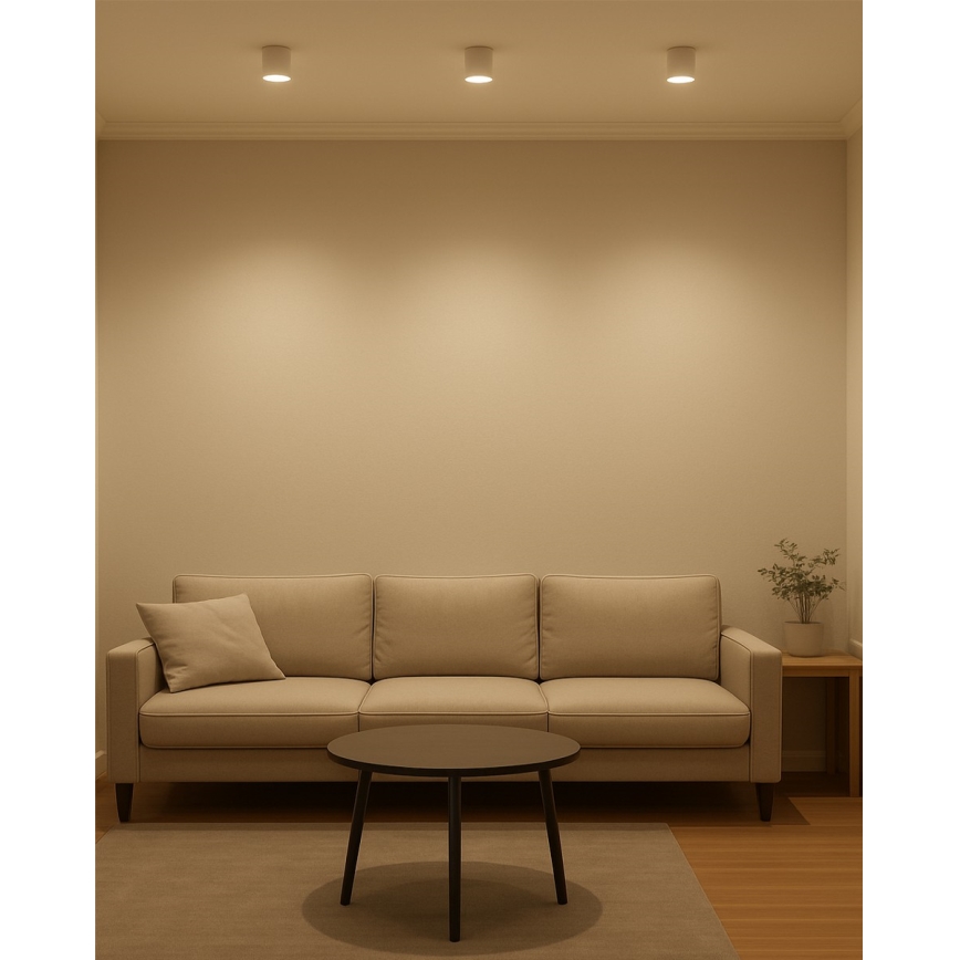 LED ugradno spot svetlo LED/5W/230V 3000/4000/6400K prečnik 7,5 cm belo