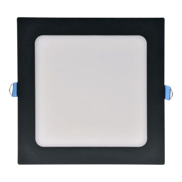 LED ugradno stropno svetlo RIGEL LED/10W/230V 4000K 16,8x16,8 cm crna