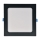 LED ugradno stropno svetlo RIGEL LED/10W/230V 4000K 16,8x16,8 cm crna