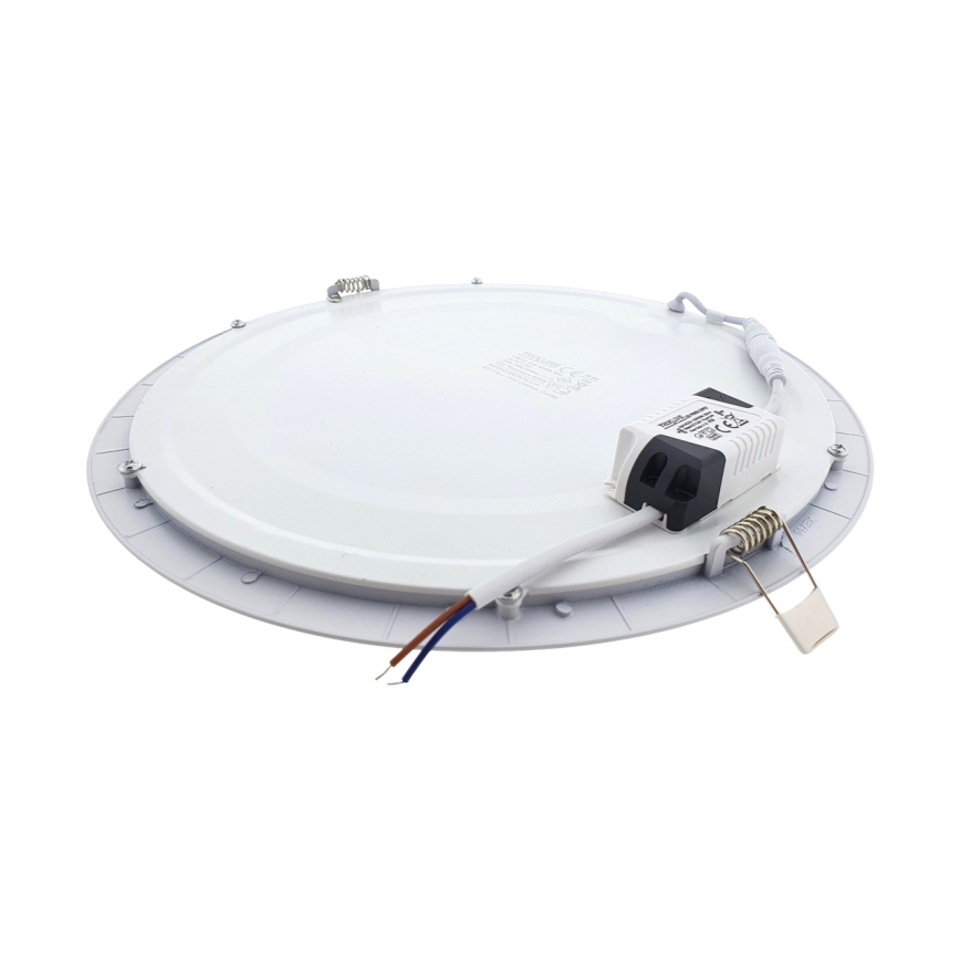 LED ugradno stropno svetlo ROUND LED/24W/230V 4200K