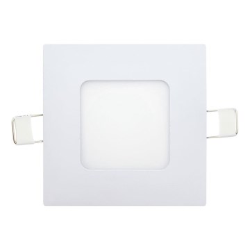 LED ugradno stropno svetlo SQUARE LED/3W/230V 4200K 8,3x8,3 cm belo