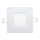 LED ugradno stropno svetlo SQUARE LED/3W/230V 4200K 8,3x8,3 cm belo
