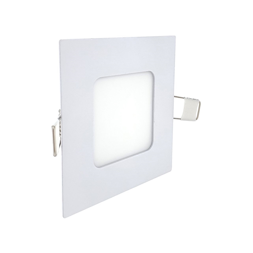 LED ugradno stropno svetlo SQUARE LED/3W/230V 4200K 8,3x8,3 cm belo