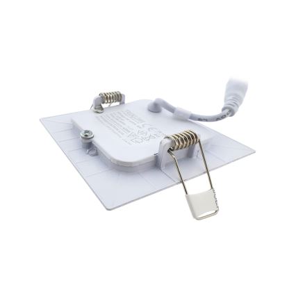 LED ugradno stropno svetlo SQUARE LED/3W/230V 4200K 8,3x8,3 cm belo