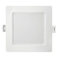 LED ugradno stropno svetlo SQUARE LED/6W/230V 4000K 12x12 cm belo