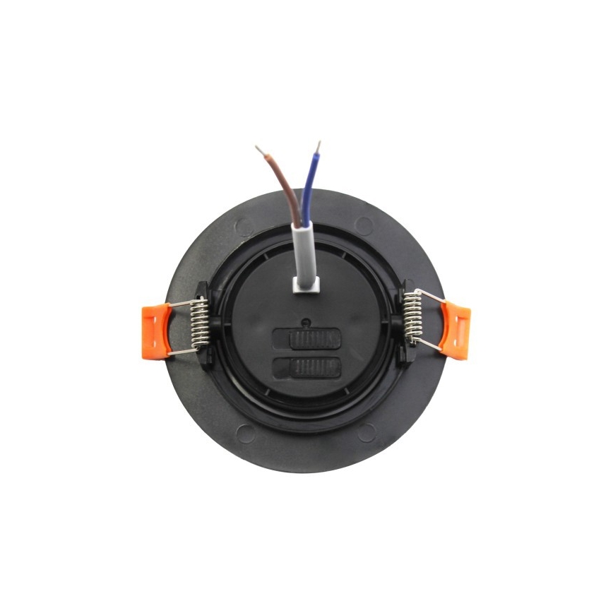 LED ugradno svetlo BRINO LED/3/5/7W/230V 3000/4000/6500K crna