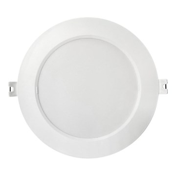 LED ugradno svetlo CIRCLE LED/12W/230V 4000K, prečnik 17 cm, bela