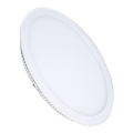 LED ugradno svetlo LED/24W/230V 3000/4000/6000K prečnik 30 cm bela