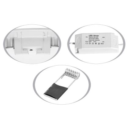 LED kupatilsko ugradno plafonsko svetlo RAFA LED/25W/230V 4100K IP44