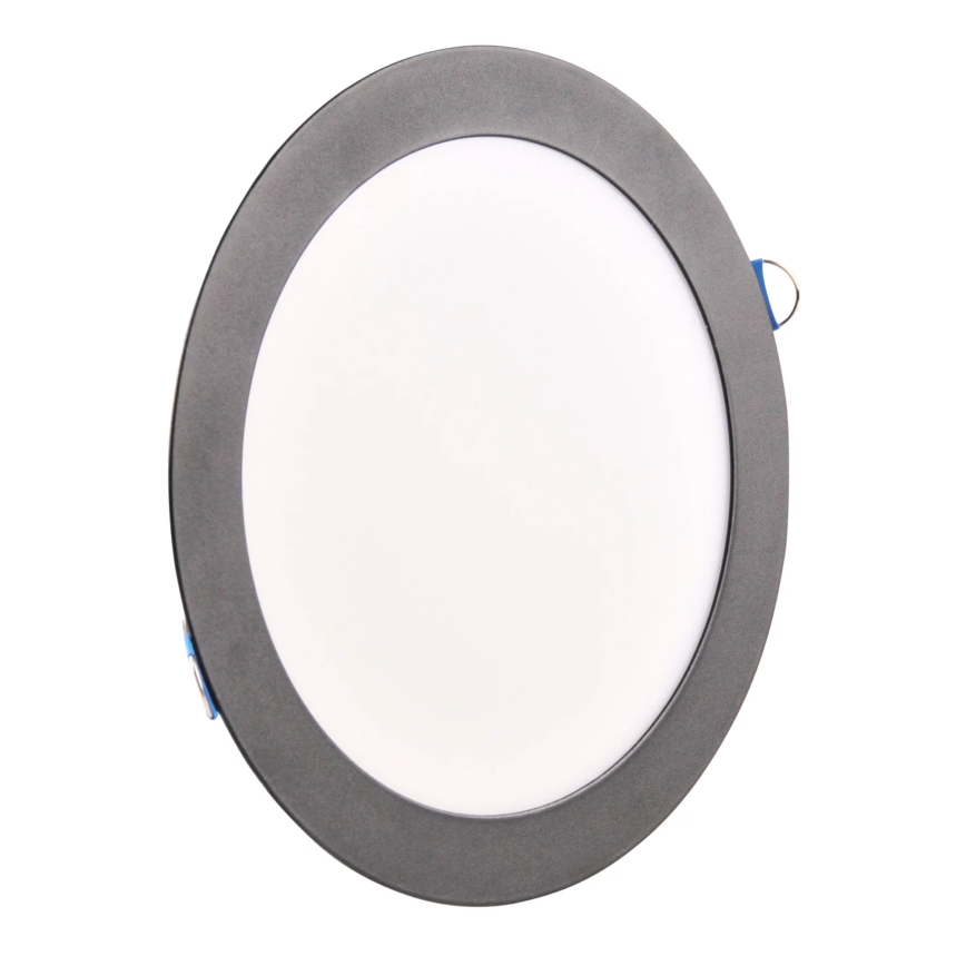 LED ugradno svetlo RIGEL LED/14W/230V 4000 K, prečnik 22 cm, crno