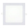 LED ugradno svetlo SQUARE LED/18W/230V 2700K 22x22 cm bela