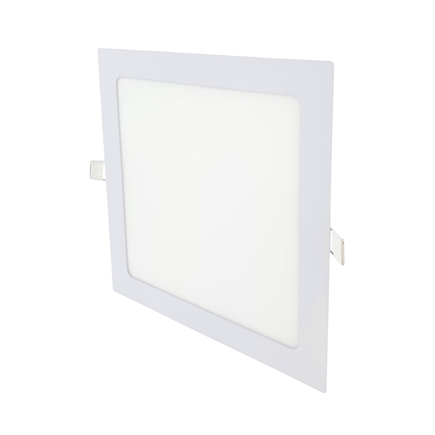 LED ugradno svetlo SQUARE LED/18W/230V 2700K 22x22 cm bela