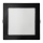 LED ugradno svetlo SQUARE LED/18W/230V 4000K 22x22 cm crno