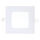 LED ugradno svetlo SQUARE LED/6W/230V 6500K 11,8x11,8 cm belo