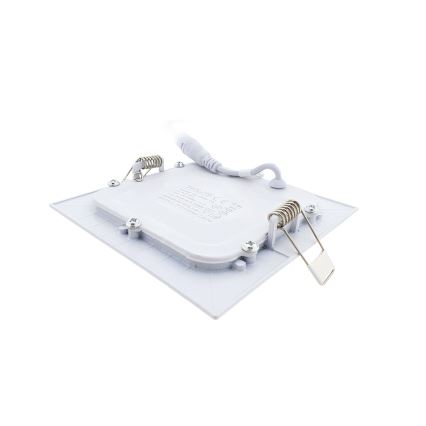 LED ugradno svetlo SQUARE LED/6W/230V 6500K 11,8x11,8 cm belo