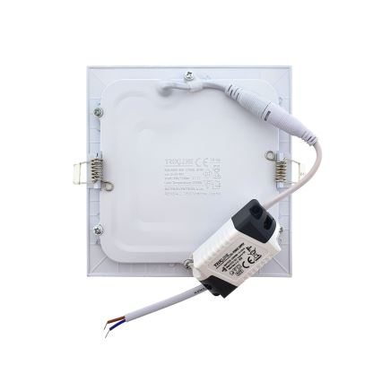 LED ugradno svetlo SQUARE LED/9W/230V 2700K