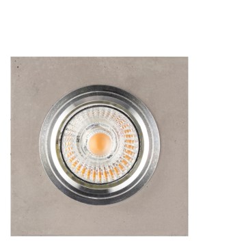 LED ugradno svetlo VITAR 1xGU10/5W/230V CRI 90 beton