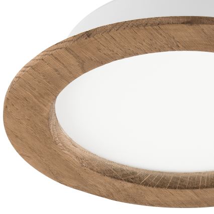LED ugradno svetlo WOODY SPOT LED/16,5W/230V 4000K orah preč. 18,5 cm