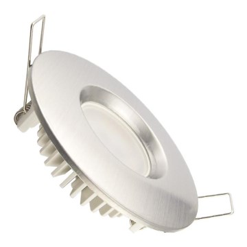 LED ugradno svetlo za kupatilo LED/7W/230V 4000K srebrne boje IP44