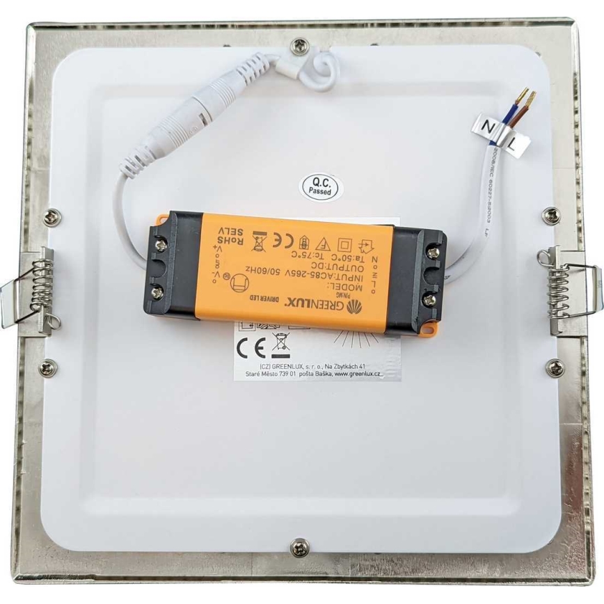 LED ugradno svetlo za kupatilo VEGA LED/18W/230V 3800K 22,5 cm IP44