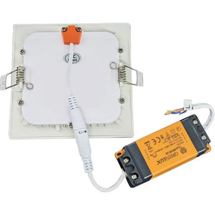LED ugradno svetlo za kupatilo VEGA LED/24W/230V 2800K, prečnika 29,8 cm, IP44