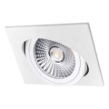 LED ugrađeno plafonsko svetlo LED/6W/230V 4000K 8,5x8,5 cm bela