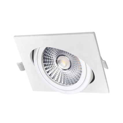LED ugrađeno plafonsko svetlo LED/6W/230V 4000K 8,5x8,5 cm bela