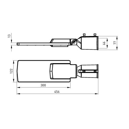 LED Ulična lampa BOSTON LED/35W/230V IP65