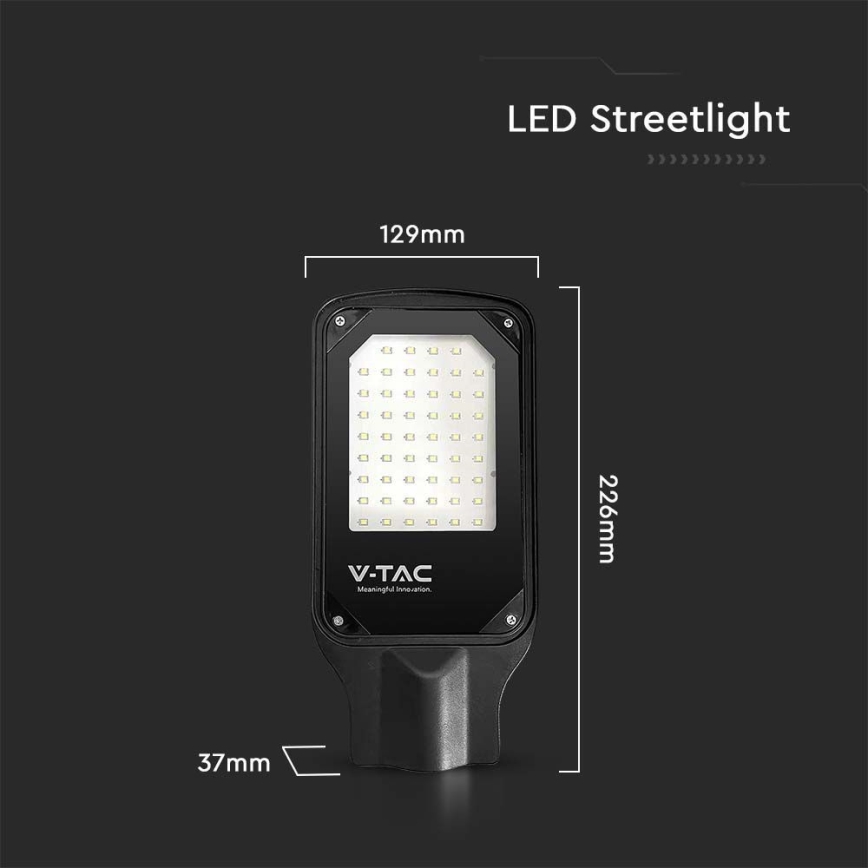 LED ulična lampa LED/30W/230V 6500K IP65